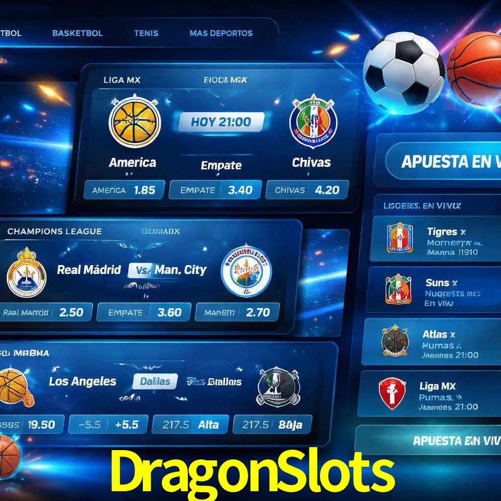 Mercados de apuestas deportivas DragonSlots para jugadores en México