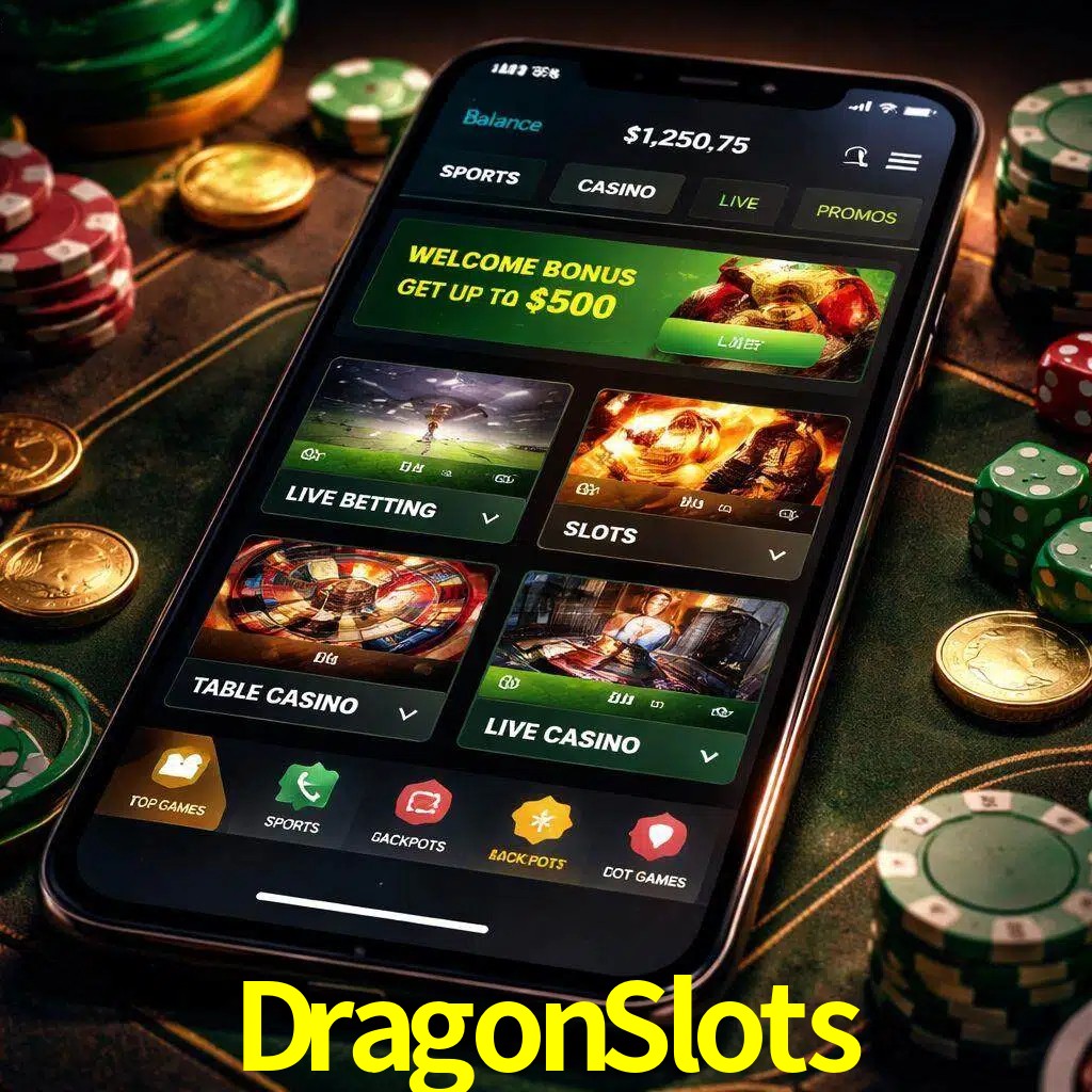 Diseño de juegos móviles DragonSlots para usuarios en México