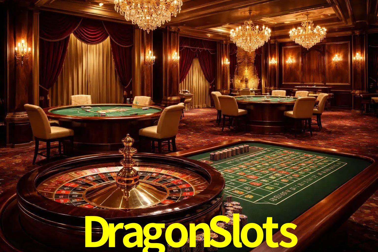 Una escena premium de mesa de casino en vivo con cartas, elementos de ruleta y un ambiente pulido de estudio de transmisión.